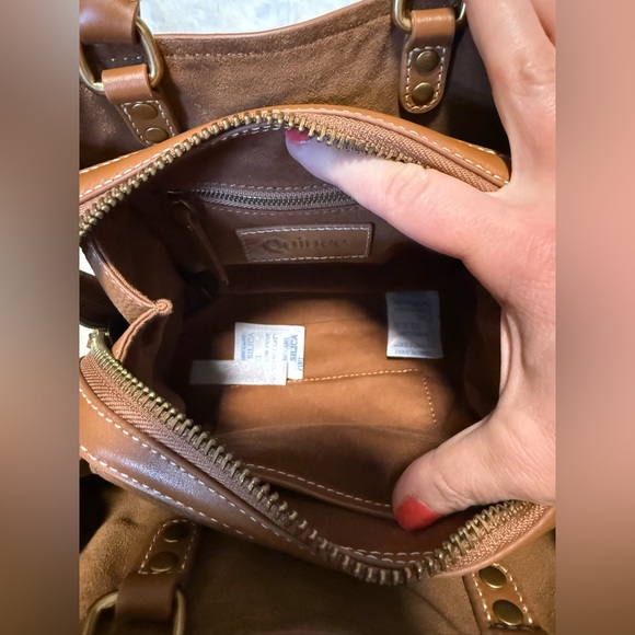 BRAND NEW! Quince Italian Leather Mini Convertible Satchel - Picture 8 of 8